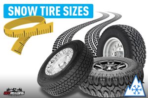 snow tire sizes