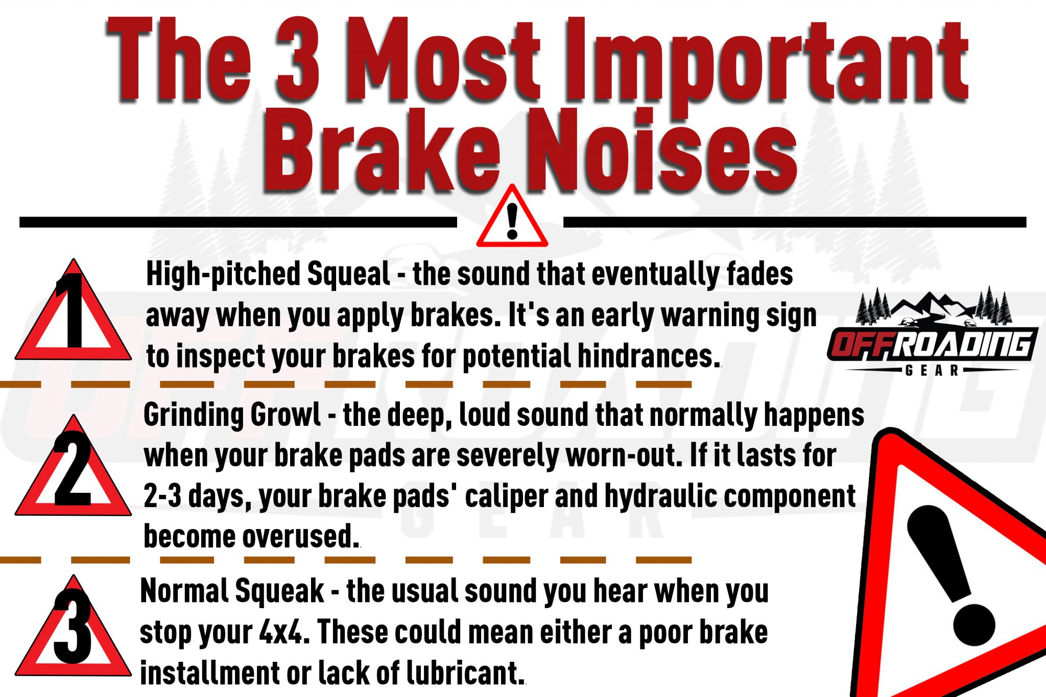 How to Eliminate Brake Noise Offroading 4×4 Guides & Reviews