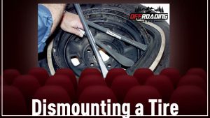 dismounting a tire