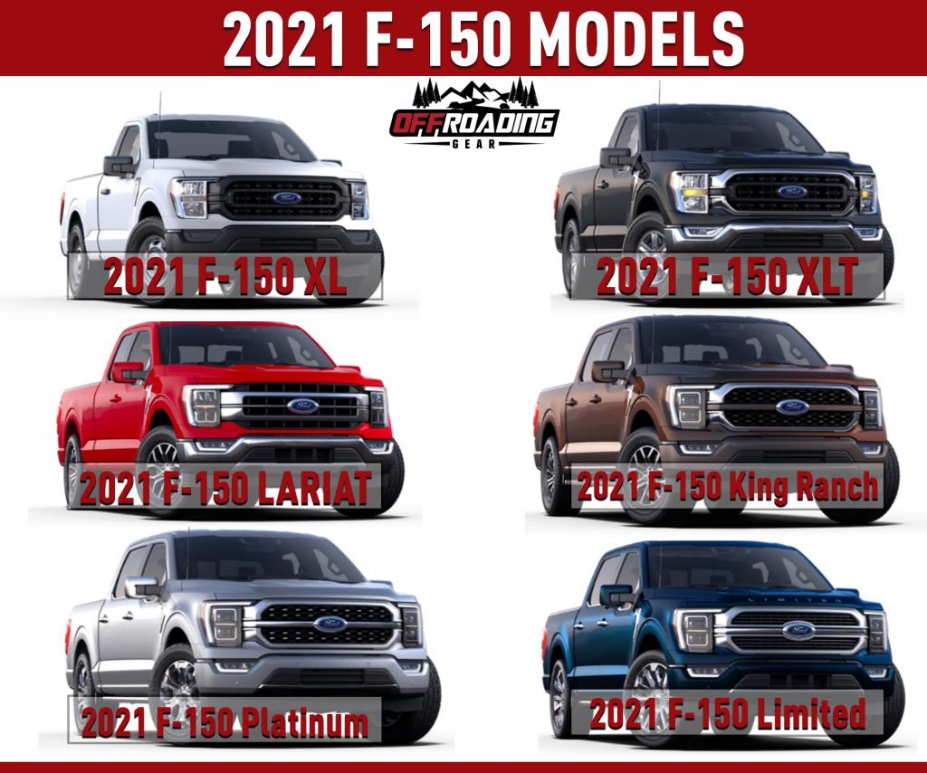 2021 f150 models