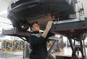exhaust system inspection
