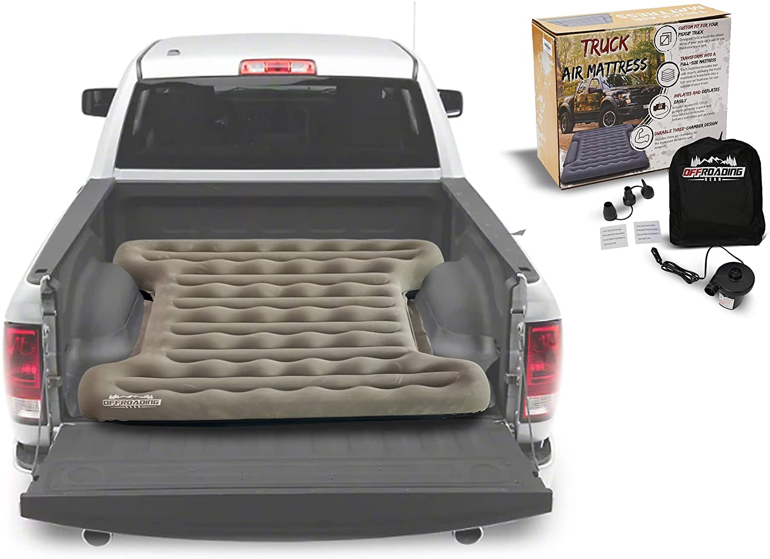 offroading gear truck bed mattress