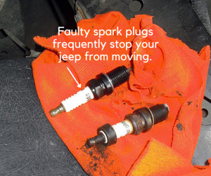 faulty spark plugs