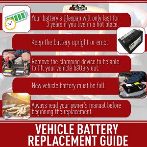 vehicle battery replacement guide