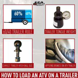 how to load atv on trailer