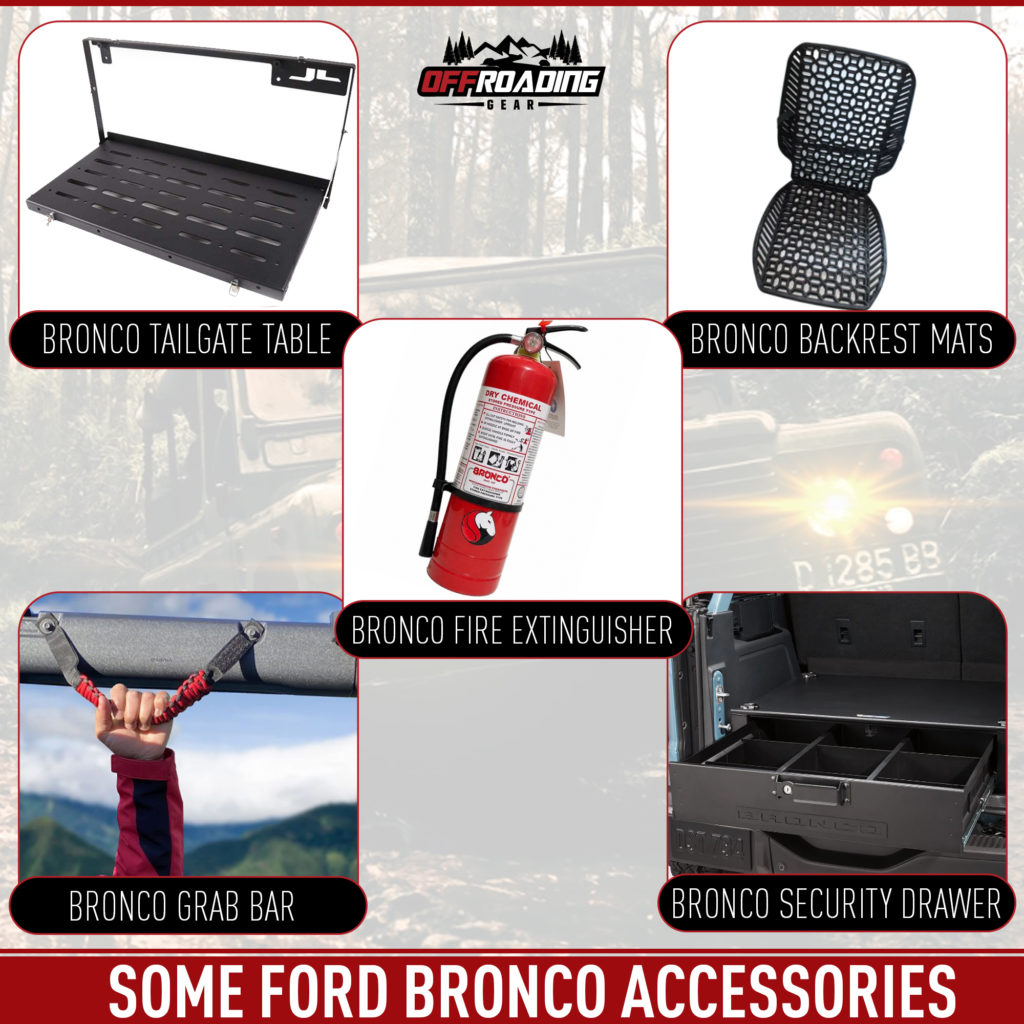 ford bronco accessories