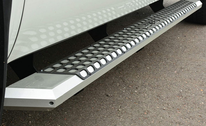 pre drilled running boards