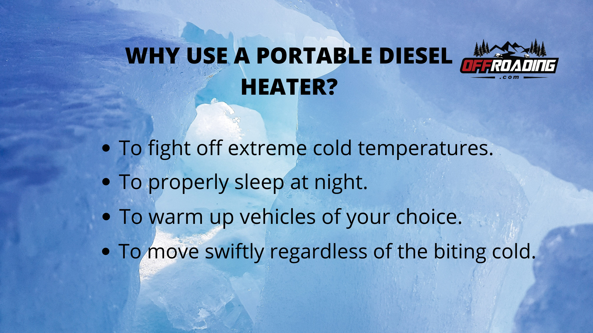 benefits of using portable diesel heater