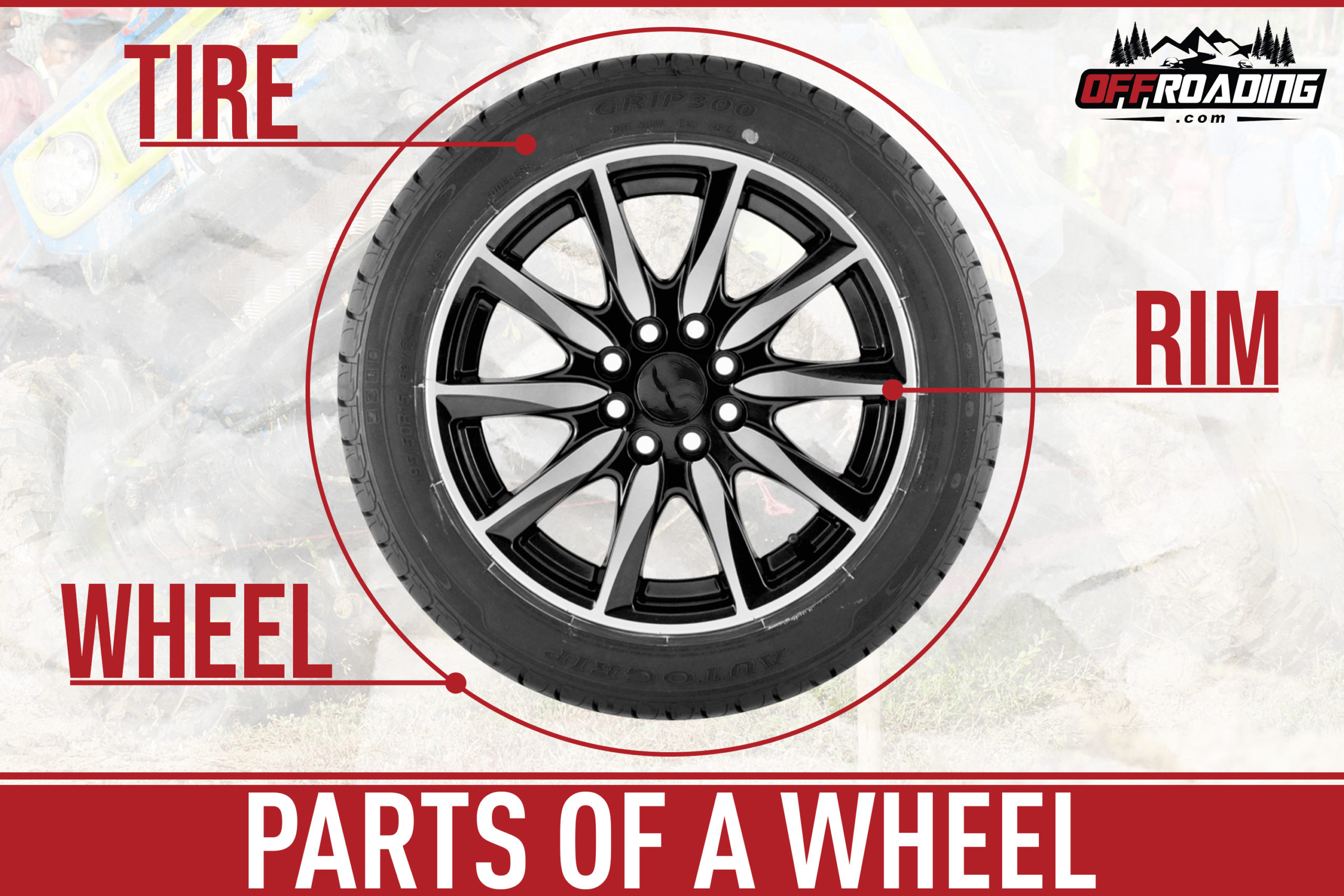parts of a wheel